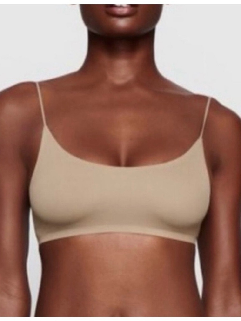 ☀️🌳☀️SKIMS Soft Seamless Longline Bralette In Elm ☀️🌳☀️